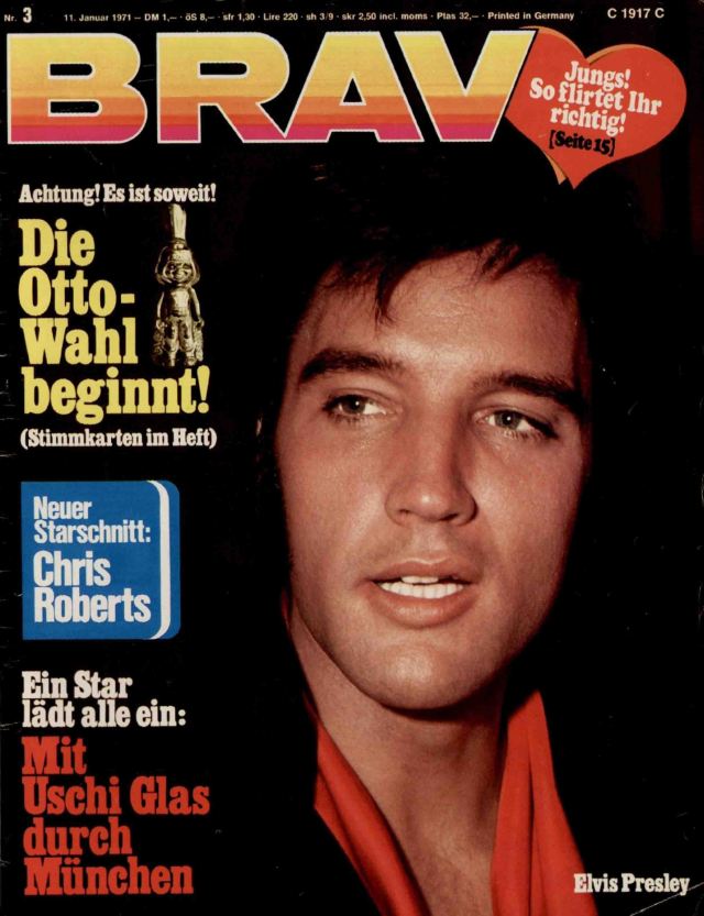 Elvis Presley 1971 – Bravo Posters